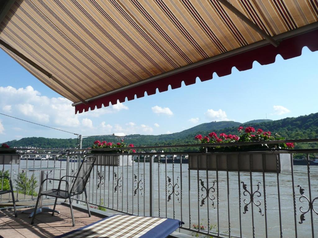 Hotel Garni Rheinpracht Kamp-Bornhofen Ruang foto