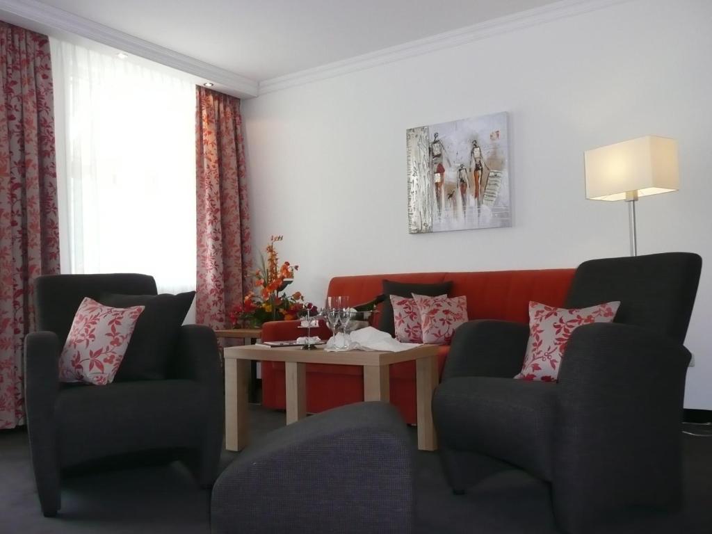 Hotel Garni Rheinpracht Kamp-Bornhofen Ruang foto